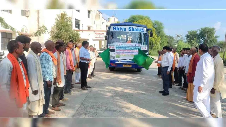 मिलेट्स खेती एवं उत्पादों के प्रशिक्षण को कृषकों का दल रवाना