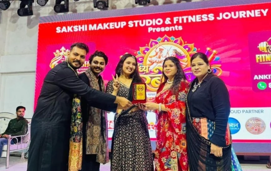 विंध्य गरबा महोत्सव में महिलाओं और बच्चों ने शानदार प्रस्तुतियां देकर बांधा समां